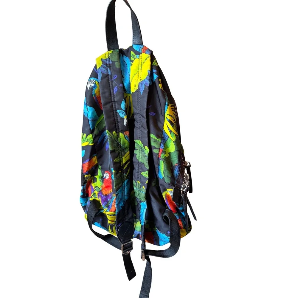 Marc Jacobs Tropical Parrot Print Nylon Backpack‎ NOT AVAILABLE